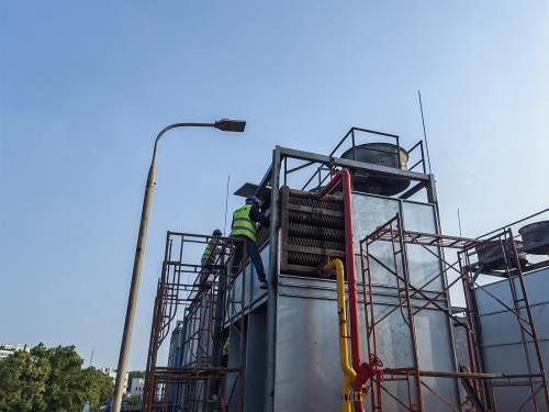 閉式冷卻塔填料更換注意點有哪些？,方形冷卻塔填料