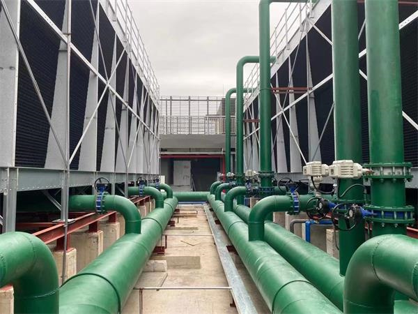 冷卻塔廠家手把手教你換風機(方型橫流冷卻塔廠家)